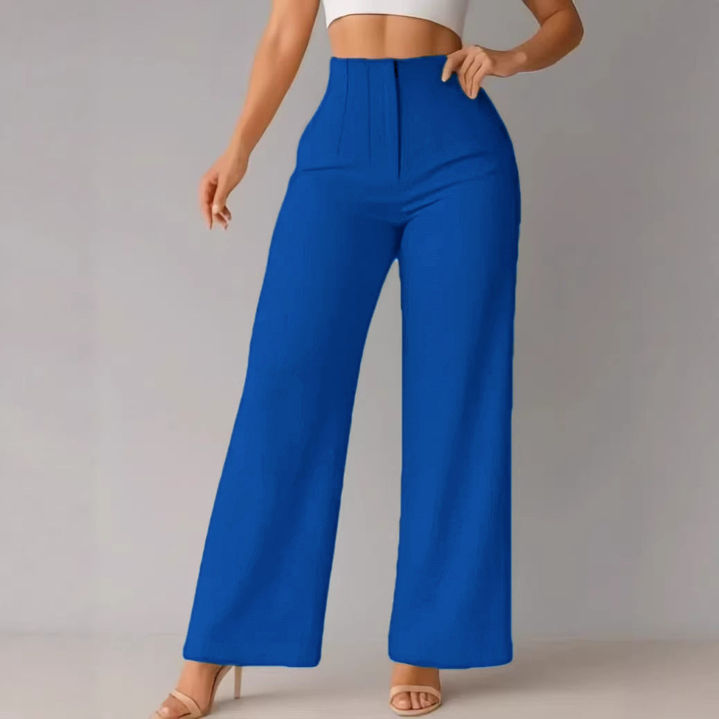 High Waist Wide Leg Pants
