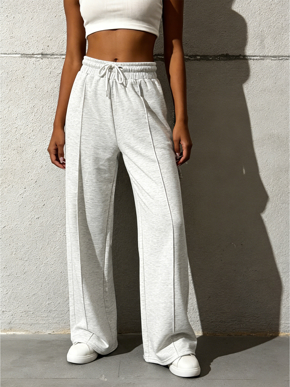 High Waist Wide Leg Pants