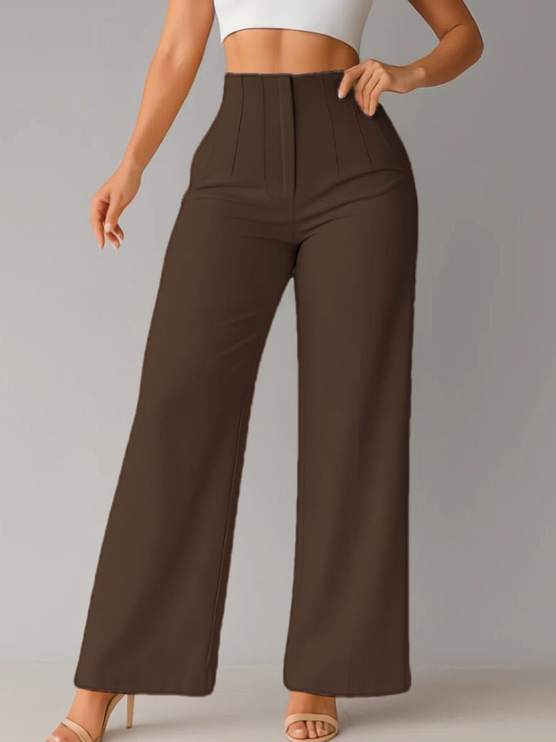 High Waist Wide Leg Pants