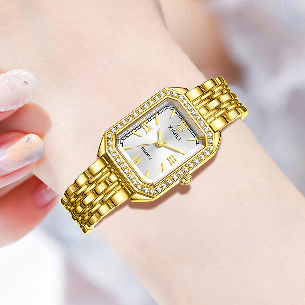 Square Quartz Watch
