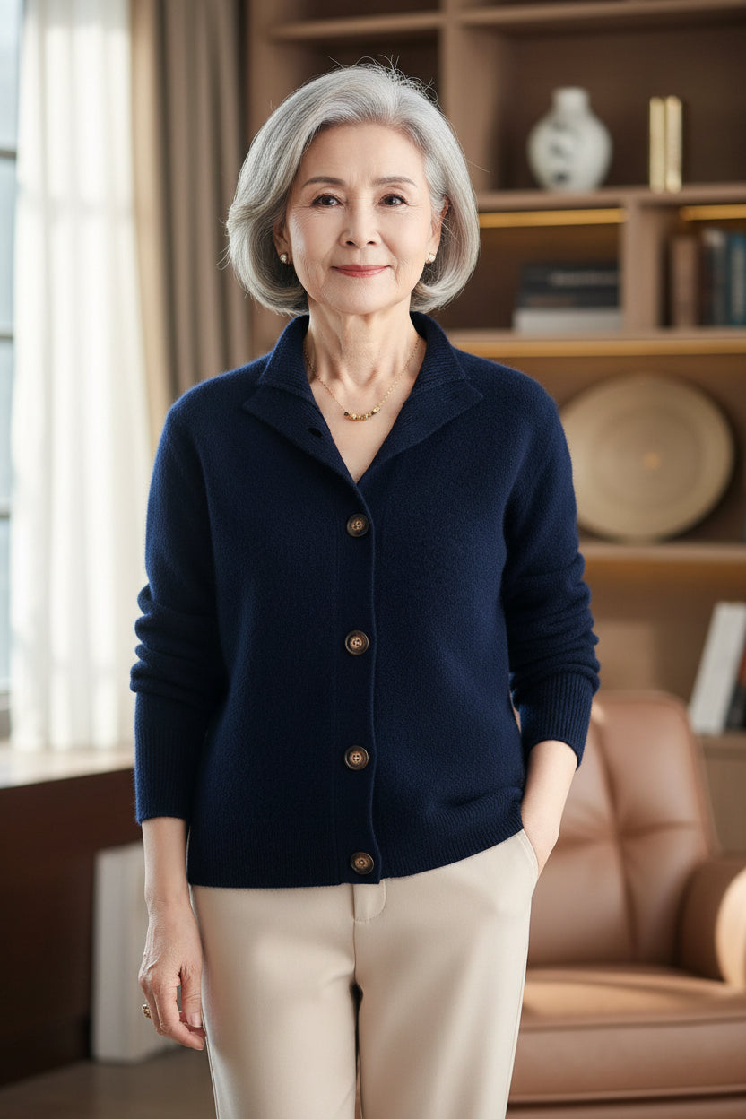 Knit Sweater New Autumn/Winter, Relaxed-Fit Outerwear