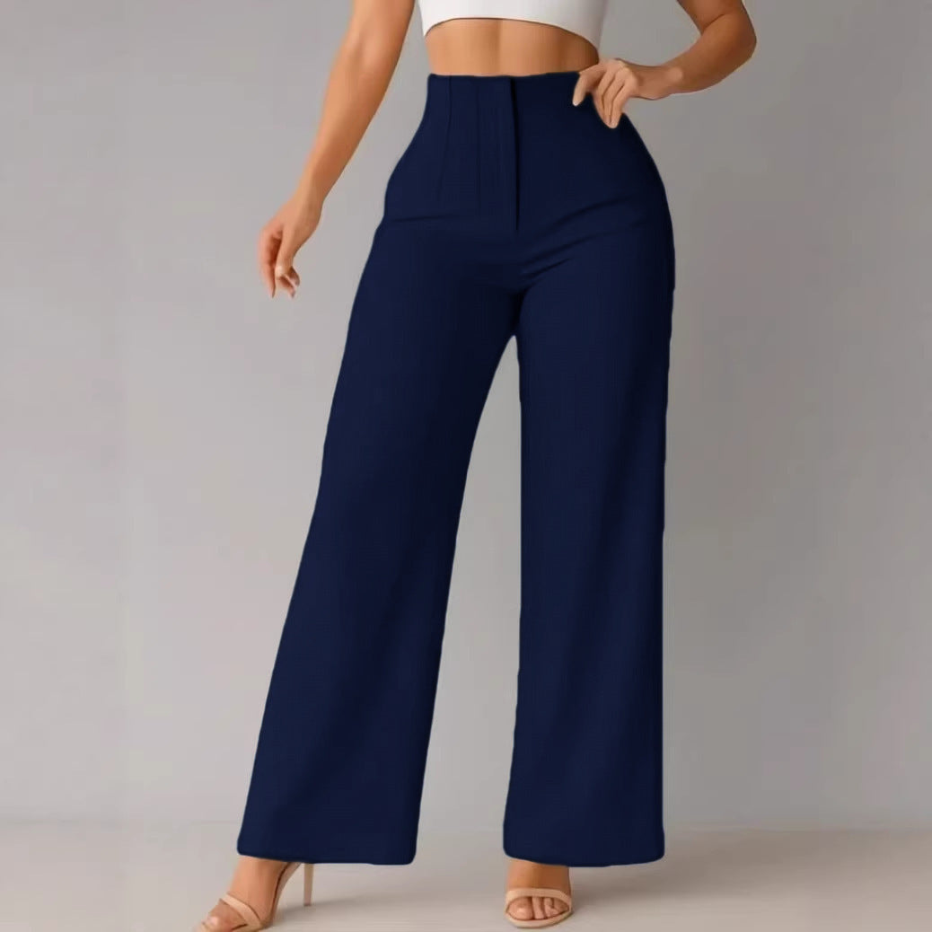 High Waist Wide Leg Pants