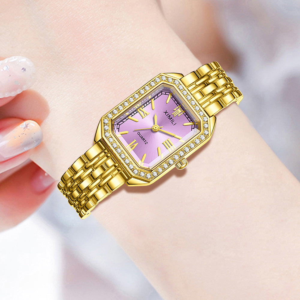 Square Quartz Watch