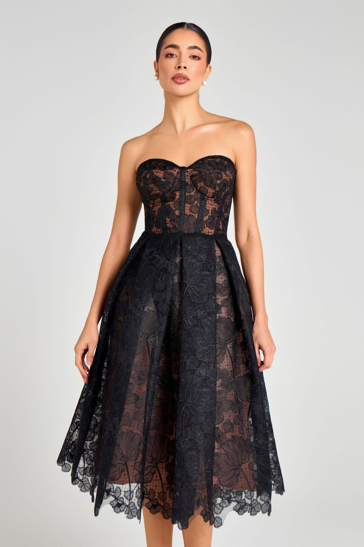 Lace Chiffon Summer Dress