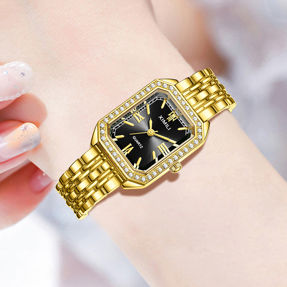 Square Quartz Watch