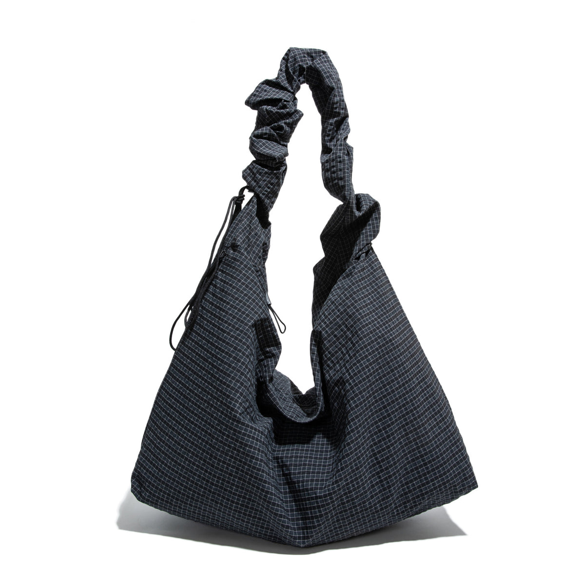 Plaid Puff Bag