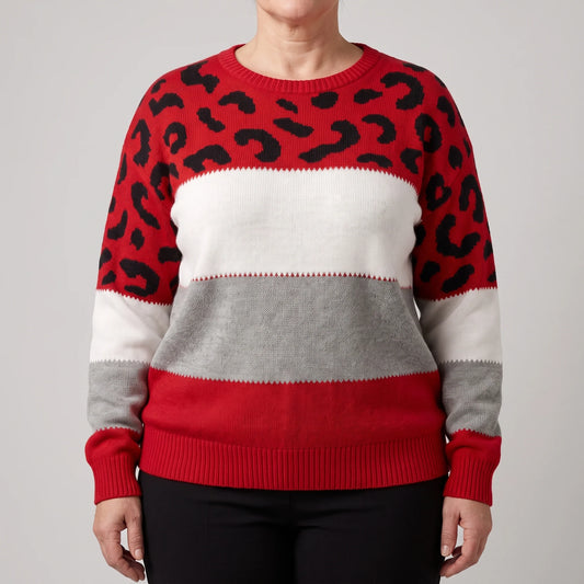 LEOPARD LUXE SWEATER