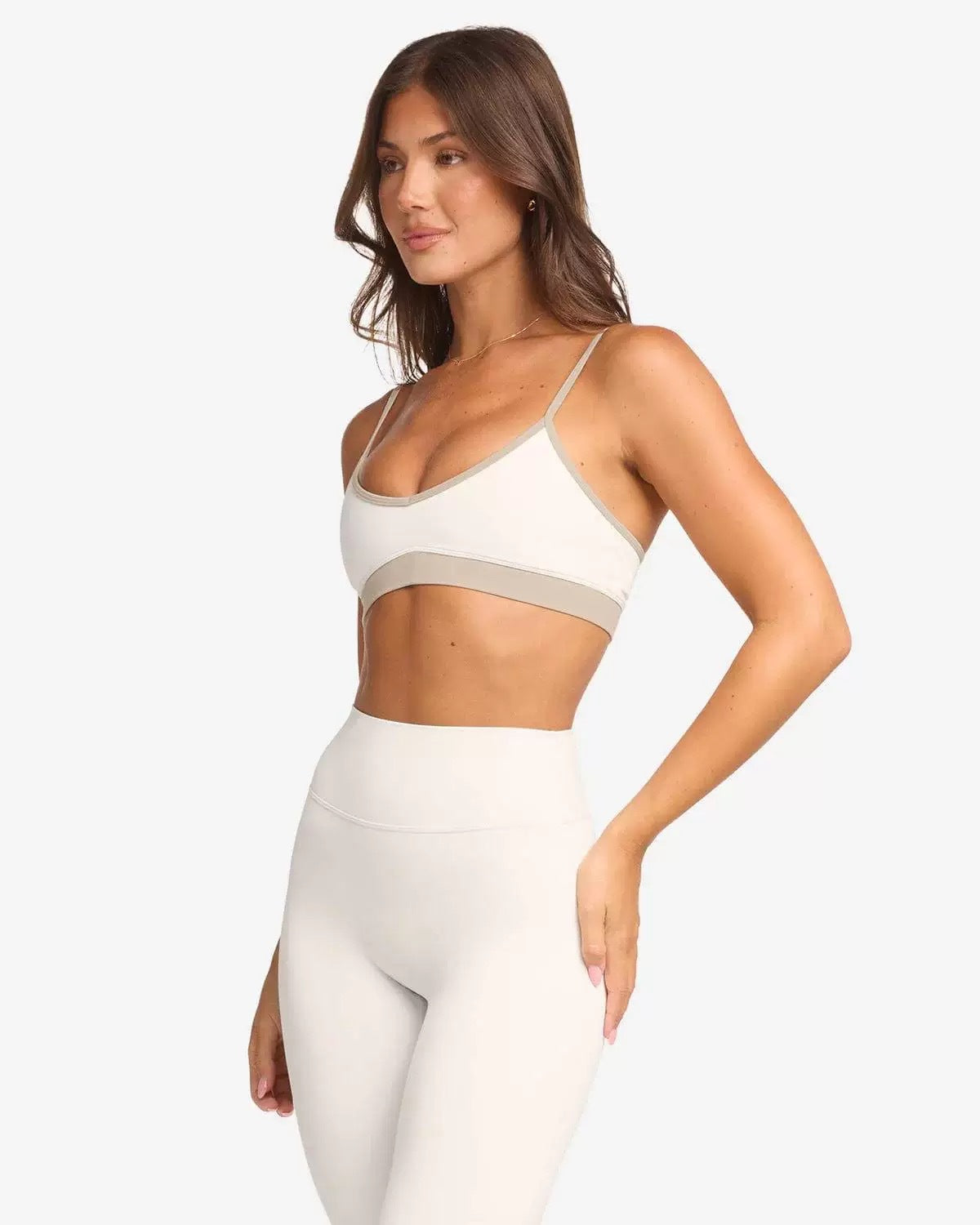 Yoga Sports Bra and Flared Pants Set