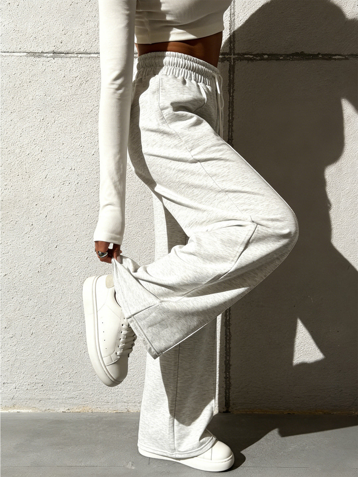 High Waist Wide Leg Pants