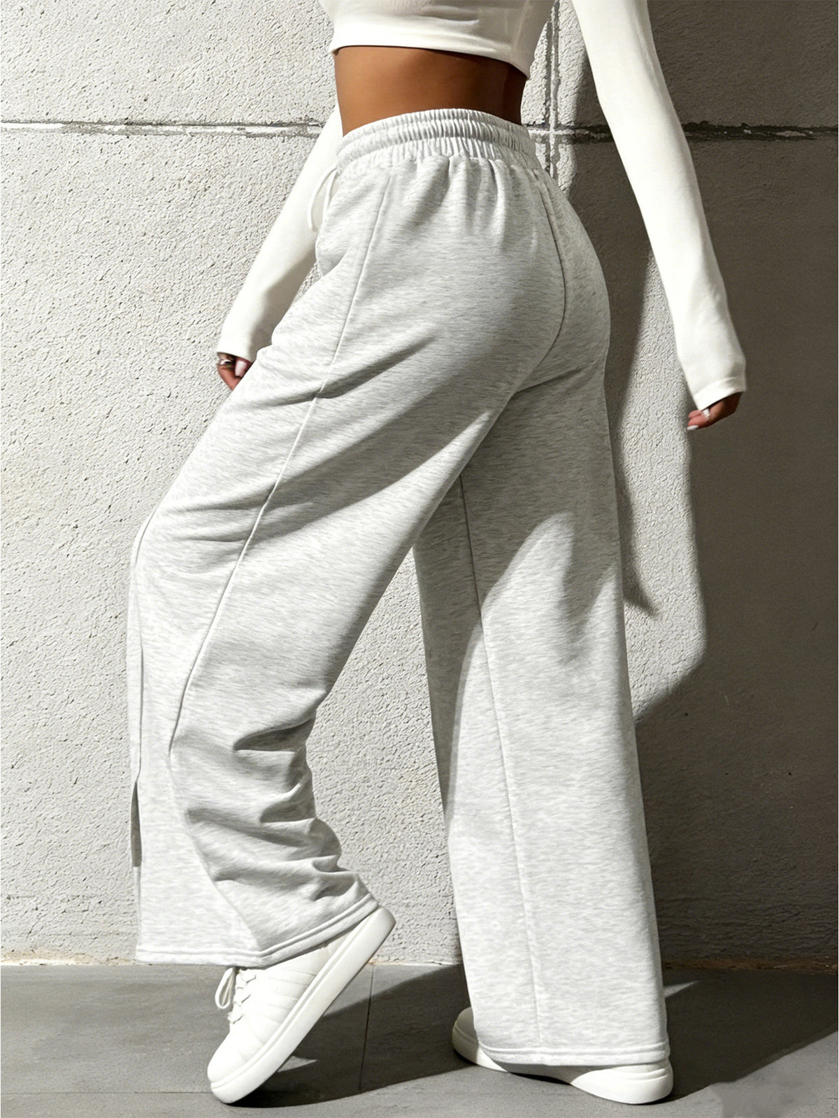 High Waist Wide Leg Pants