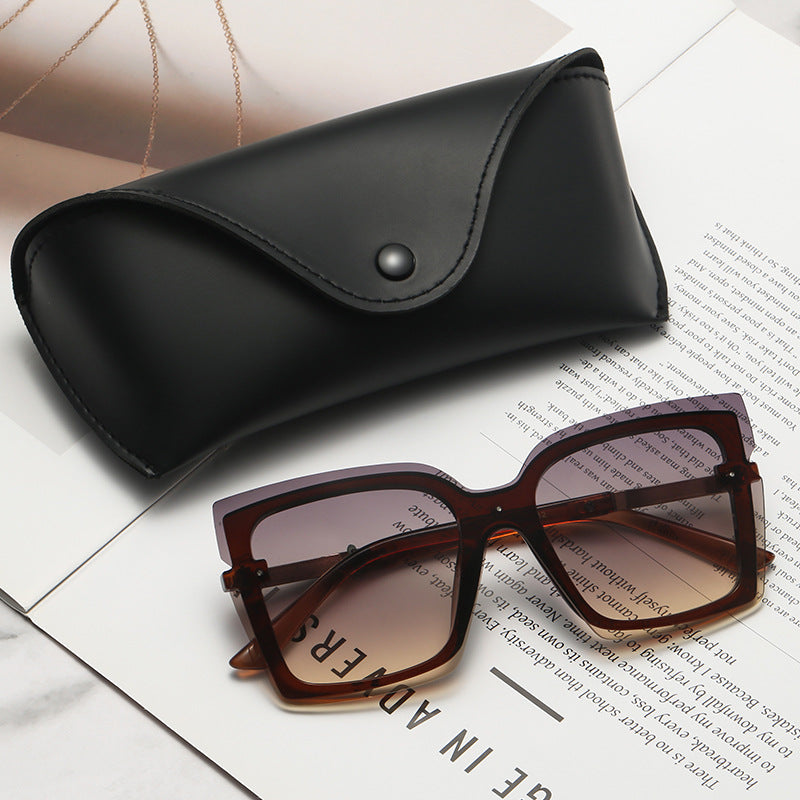 Leather Sunglasses Eyeglass Case