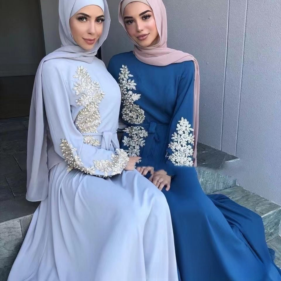 Long Sleeve Abaya Dress