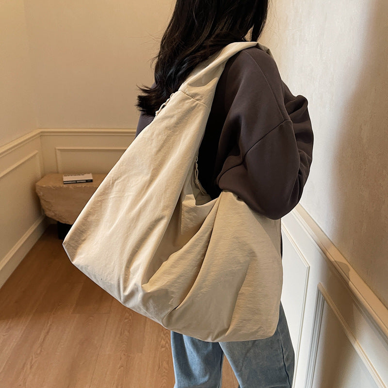 Retro Nylon Shoulder Bag