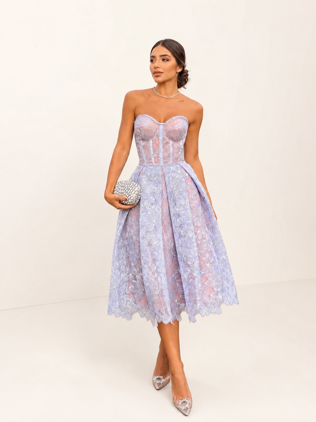 Lace Chiffon Summer Dress